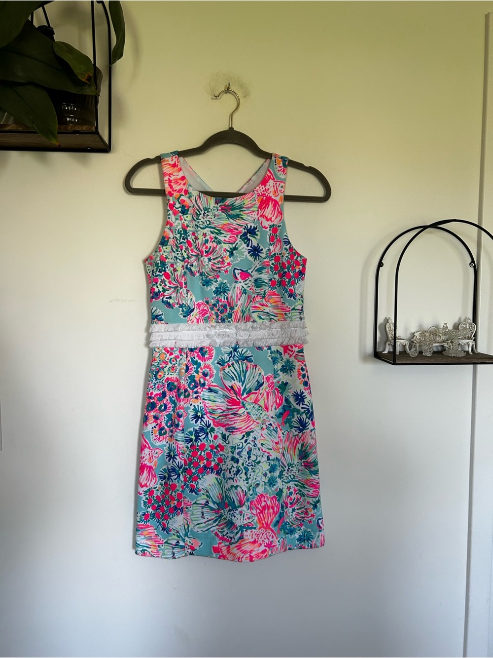Lilly Pulitzer Arden Shift Mini Dress Sleeveless Size XS